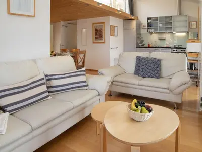Küche/Küchenzeile in der Unterkunft Apartment Schweizerheim Apt-5 by Interhome
