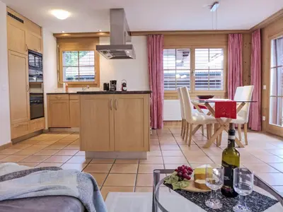 Küche/Küchenzeile in der Unterkunft Apartment Berg-Seeblick by Interhome