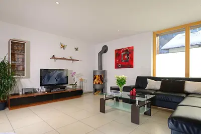 TV/Unterhaltungsangebot in der Unterkunft Ferienwohnung Haus Achilles