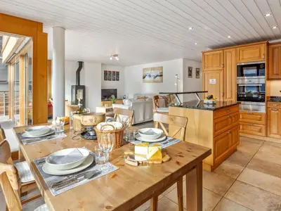 Küche/Küchenzeile in der Unterkunft Apartment Am Acher II Apt- F by Interhome