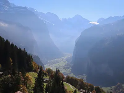 Naturlandschaft in der Nähe der Ferienwohnung