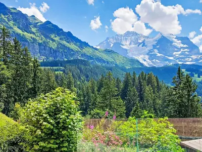 Naturlandschaft in der Nähe des Chalets