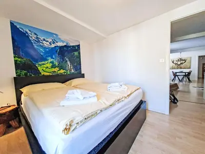 Ein Bett oder Betten in einem Zimmer der Unterkunft Apartment Bristol Apt-S by Interhome