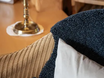 Ein Sitzbereich in der Unterkunft Apartment Drei Tannen by Interhome