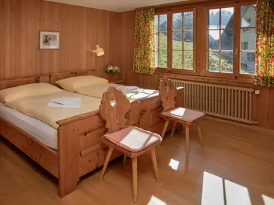 Ein Bett oder Betten in einem Zimmer der Unterkunft Apartment Drei Tannen by Interhome