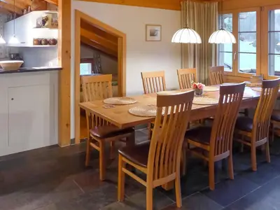 Küche/Küchenzeile in der Unterkunft Apartment Chalet Pfingsteggblick by Interhome