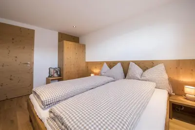 Ein Bett oder Betten in einem Zimmer der Unterkunft Huwetz 2