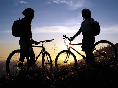 Radfahren an der Unterkunft Haus Erle oder in der Nähe