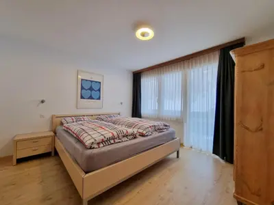 Ein Bett oder Betten in einem Zimmer der Unterkunft Mischi 5