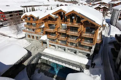Alpenhotel Fleurs de Zermatt im Winter