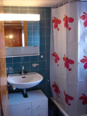 Ein Badezimmer in der Unterkunft Chalet Edith Oberems