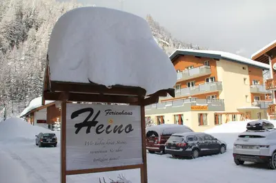 Pension Heino im Winter