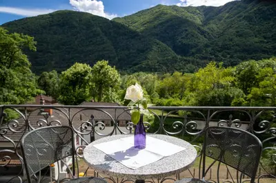 Naturlandschaft in der Nähe des Hotels