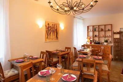 Ein Sitzbereich in der Unterkunft Locanda Villa d' Epoca