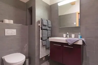 Ein Badezimmer in der Unterkunft Apartment Renata