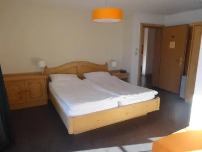 Ein Bett oder Betten in einem Zimmer der Unterkunft Apartment Edelweiss