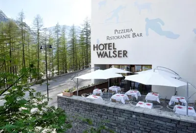 Das Gebäude in dem sich das Hotel befindet