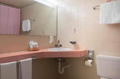 Ein Badezimmer in der Unterkunft Seiler au Lac