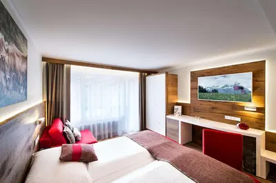 Ein Bett oder Betten in einem Zimmer der Unterkunft Hotel Butterfly