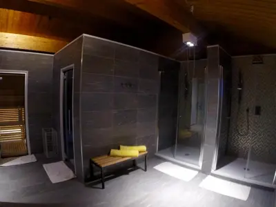 Ein Badezimmer in der Unterkunft Résidence Les Sources des Alpes