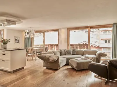 Ein Sitzbereich in der Unterkunft Firefly Luxury Suites