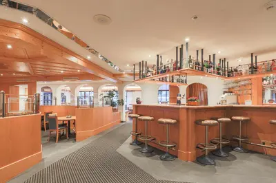 Ein Restaurant oder anderes Speiselokal in der Unterkunft Hotel Alpin Superior