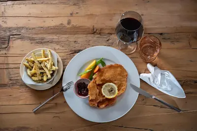 Essen im Hotel oder in der Nähe