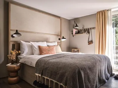 Ein Bett oder Betten in einem Zimmer der Unterkunft CERVO Mountain Resort