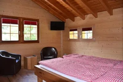 TV/Unterhaltungsangebot in der Unterkunft B&B Hängebrigga