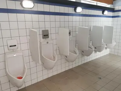 Ein Badezimmer in der Unterkunft Camping Melezza