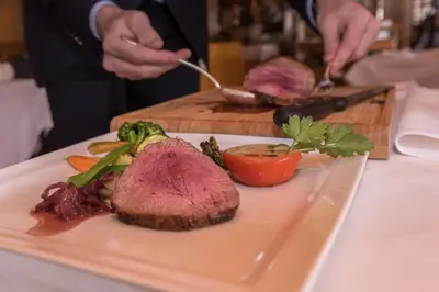 Essen im Hotel oder in der Nähe