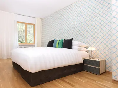 Ein Bett oder Betten in einem Zimmer der Unterkunft Beausite Park Hotel & Spa