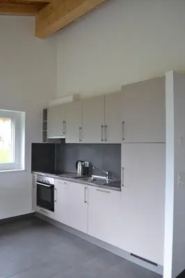 Küche/Küchenzeile in der Unterkunft Appartement Lens
