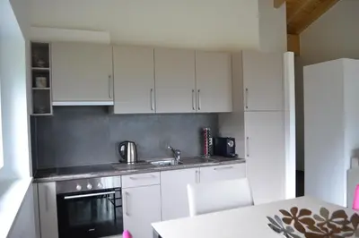 Küche/Küchenzeile in der Unterkunft Appartement Lens