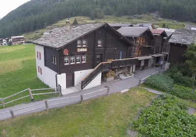Naturlandschaft in der Nähe des Chalets