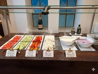 Essen im Hotel oder in der Nähe