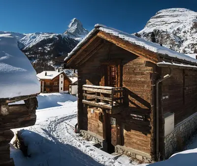 Chalet Tuk-Tuk im Winter