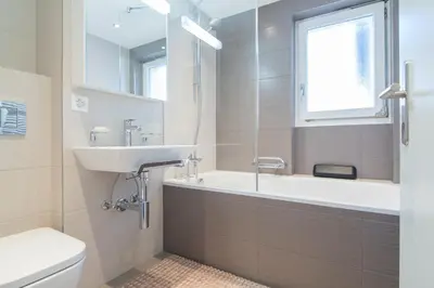 Ein Badezimmer in der Unterkunft Egginer 4