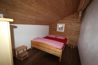 Ein Bett oder Betten in einem Zimmer der Unterkunft Chalet Daheim