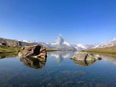 Naturlandschaft in der Nähe der Ferienwohnung