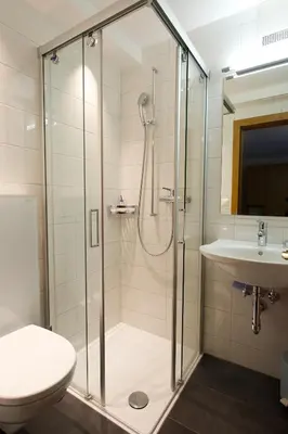 Ein Badezimmer in der Unterkunft Bolero Appartements