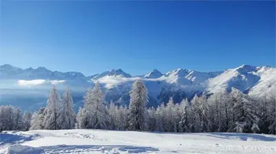 Naturlandschaft in der Nähe der Ferienwohnung