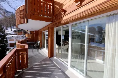 Ein Balkon oder eine Terrasse in der Unterkunft Cornelia