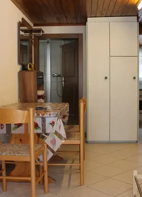 Küche/Küchenzeile in der Unterkunft Chalet Alpentraum, alte Gasse 20