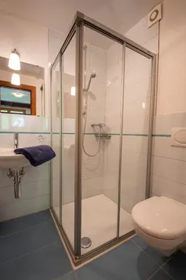 Ein Badezimmer in der Unterkunft Chalet Grouse