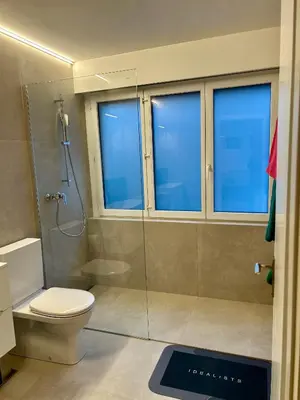Ein Badezimmer in der Unterkunft Sorecrans