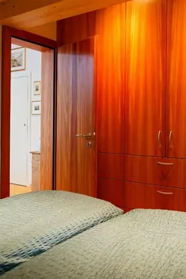 Ein Bett oder Betten in einem Zimmer der Unterkunft Chalet Valeria