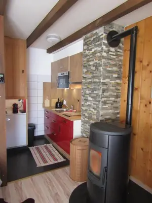 Küche/Küchenzeile in der Unterkunft Chalet 
