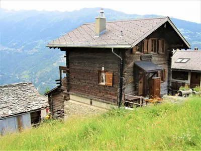 Naturlandschaft in der Nähe des Chalets