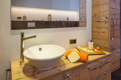 Ein Badezimmer in der Unterkunft Milleggapark Casa Mia